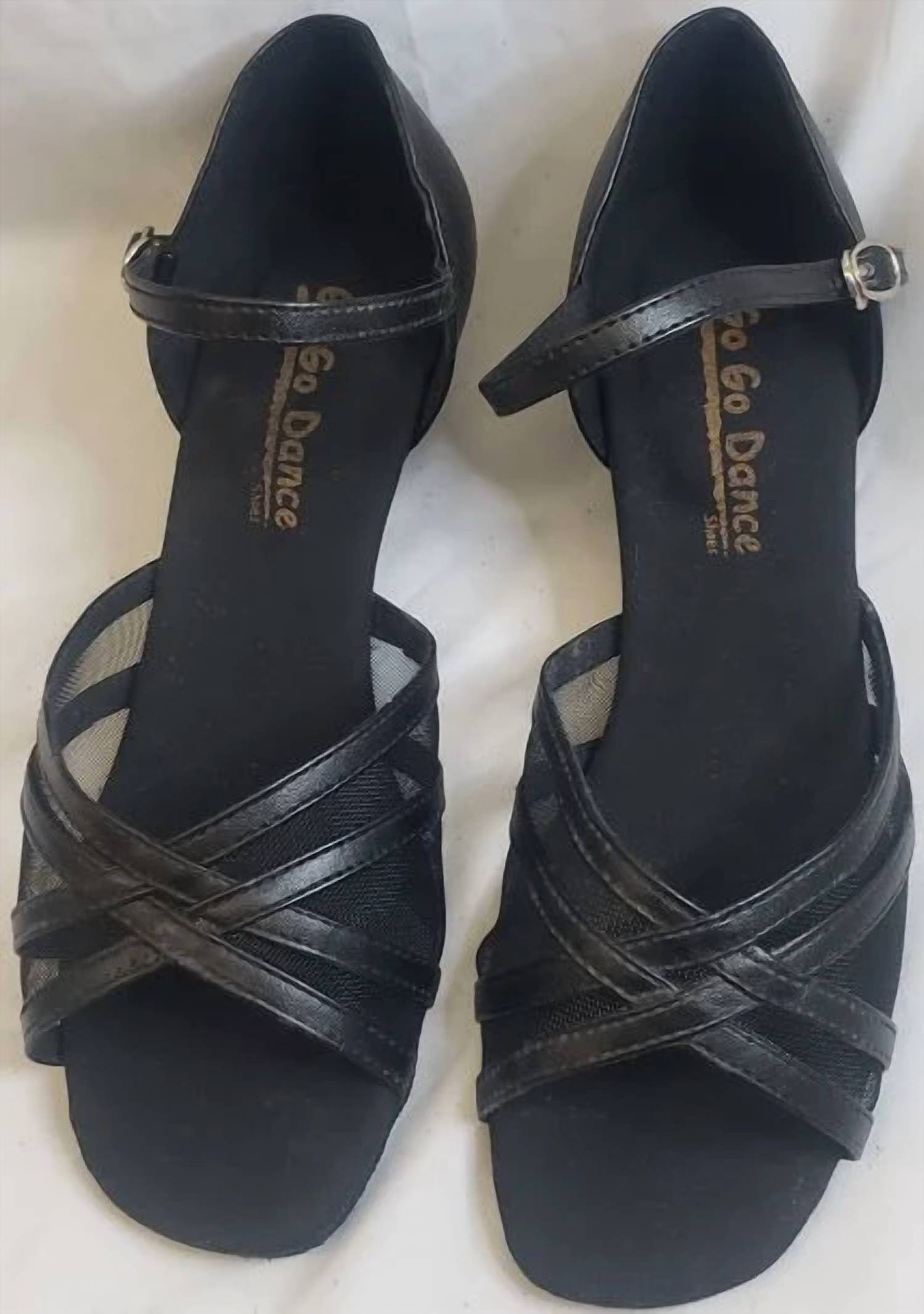 Go Go Dance - Women's Harla 1.3" Thick Heel Latin Sandal