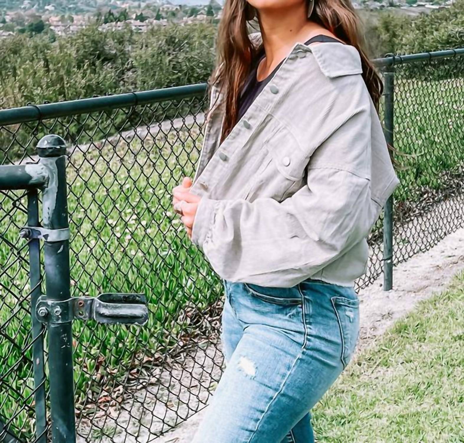 Newbury Kustom - Corduroy Cropped Jacket