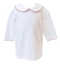 The Proper Peony - Girl's Knit 3/4 Shirt