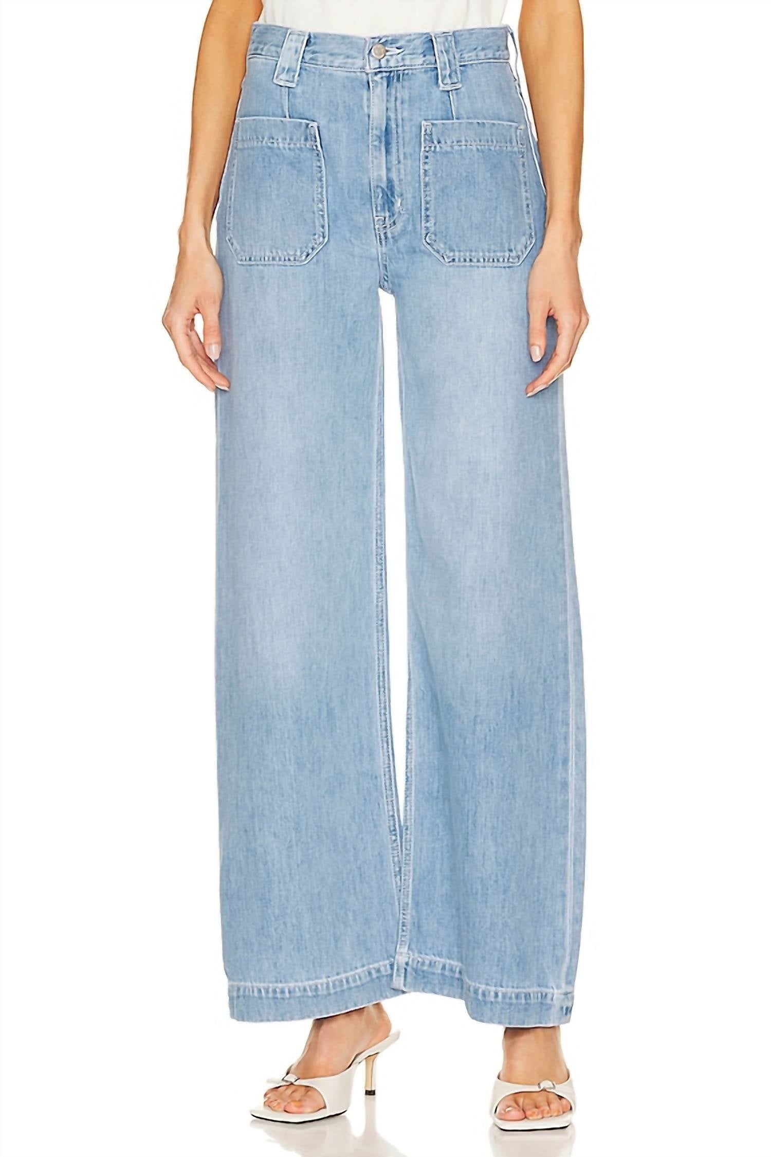 Etica - Devon High Rise Wide Leg Jean