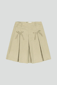 Find Me Now - Women's Bow Pleated Skirt