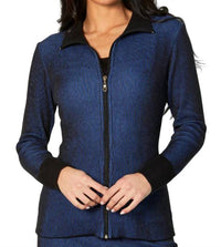 Two Tone Ribbed Cardigan