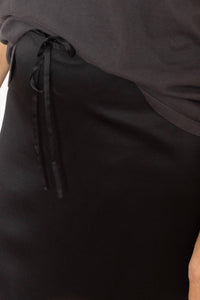 6397 - Bias Drawstring Skirt