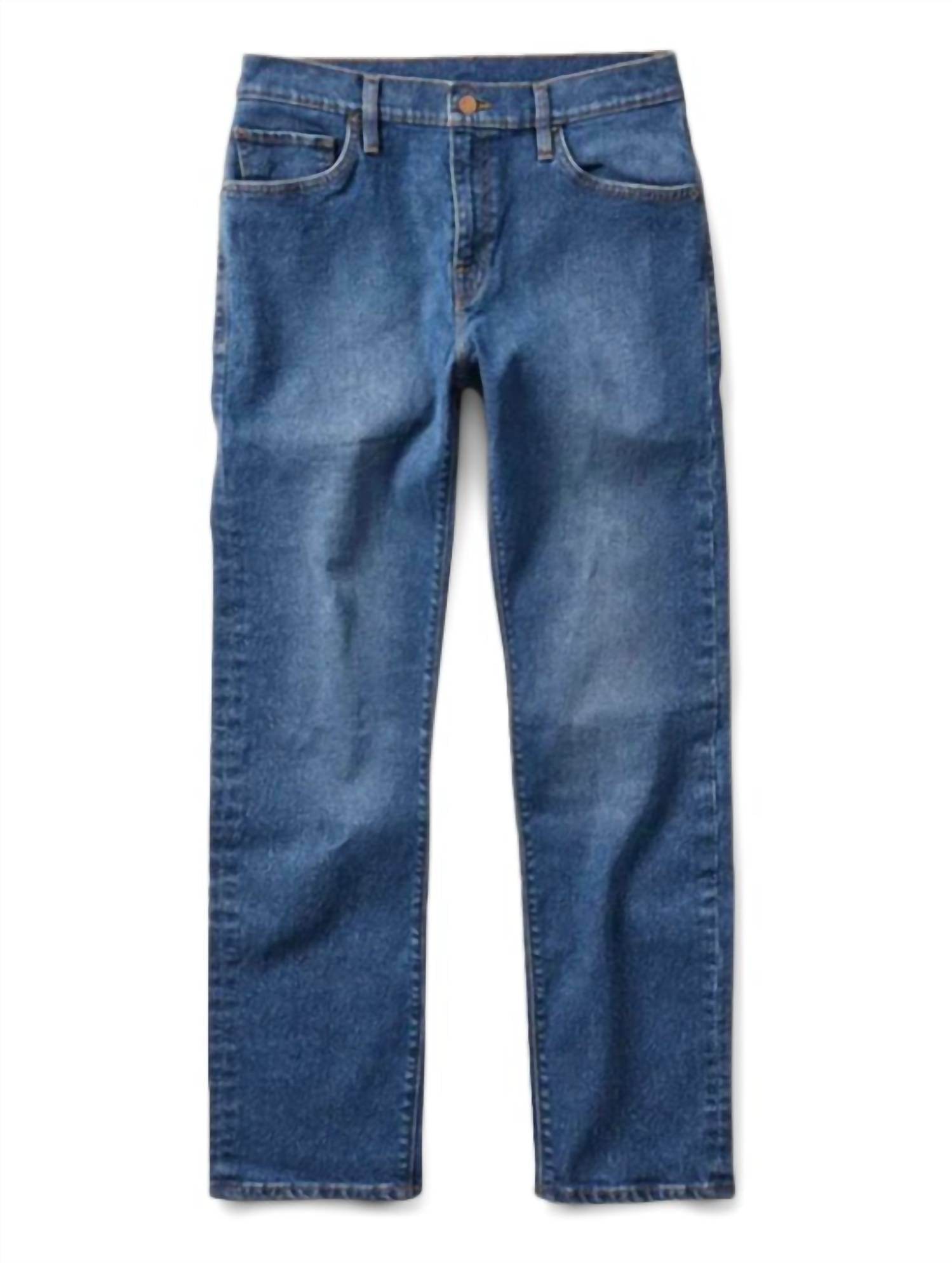 ROARK HWY 128 Straight Fit Denim Jeans in blue - men's jeans - view 8