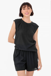 Mono B - Micro Pleated Tank Top