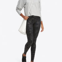 Spanx - Faux Leather Camo Leggings