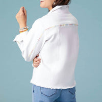 Coco + Carmen - Omg Multi Color Trim Jacket