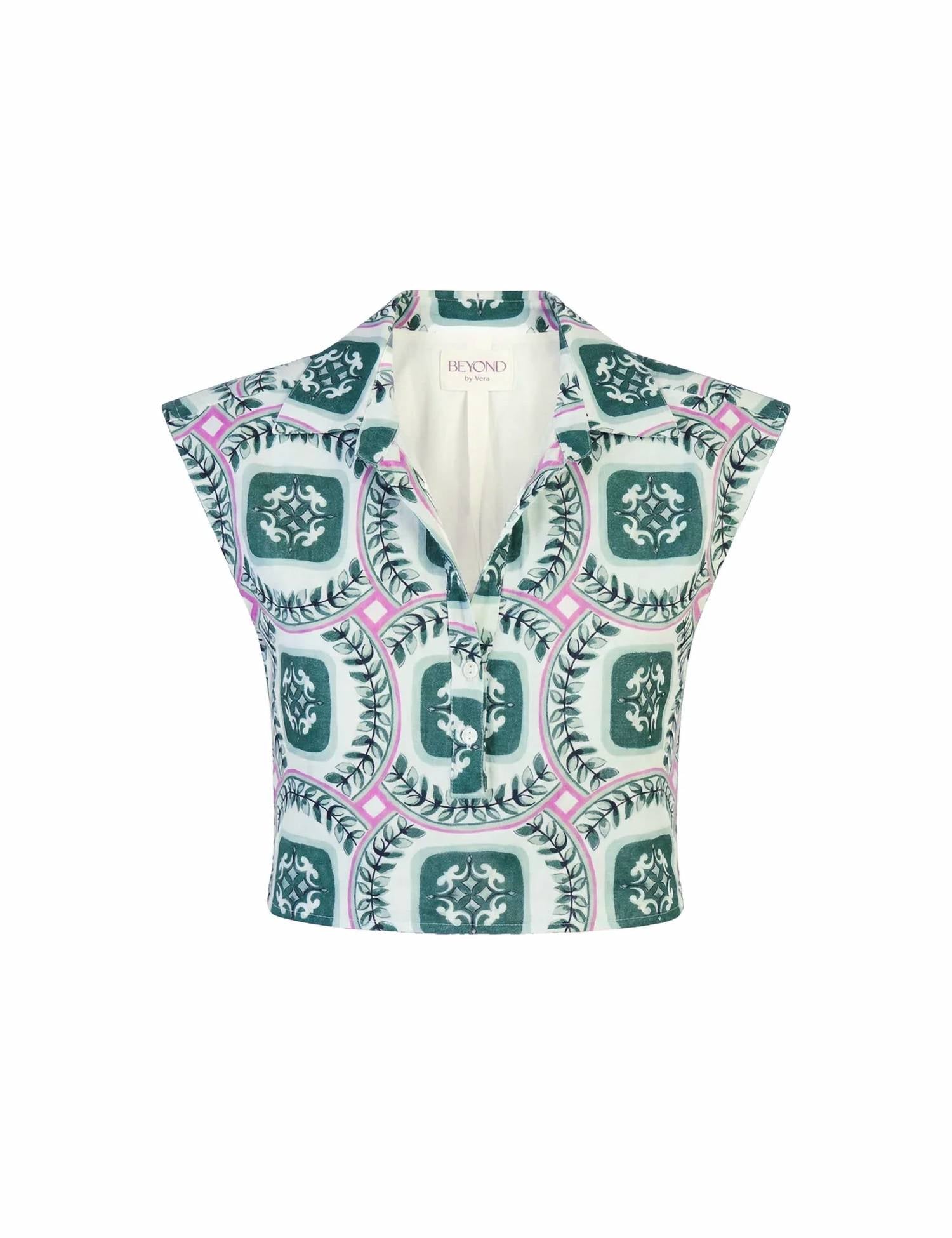 Beyond By Vera - Alba Cropped Top