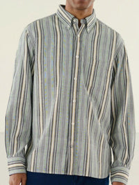 Original Madras Trading Company - Classic Button Down Long Sleeve Shirt