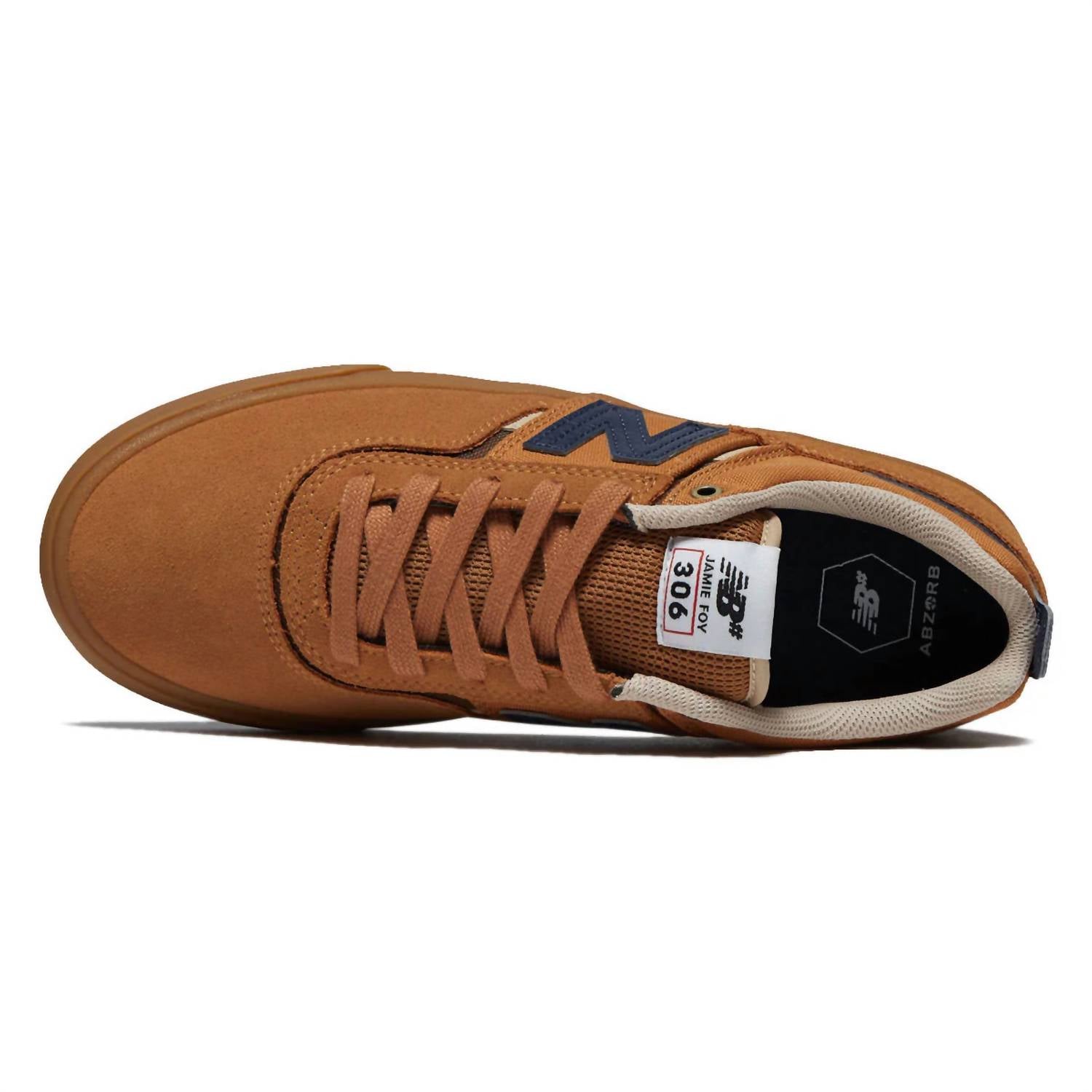 New Balance Men's Jamie Foy 306 Sneaker in brown - men's sneaker - alternate view