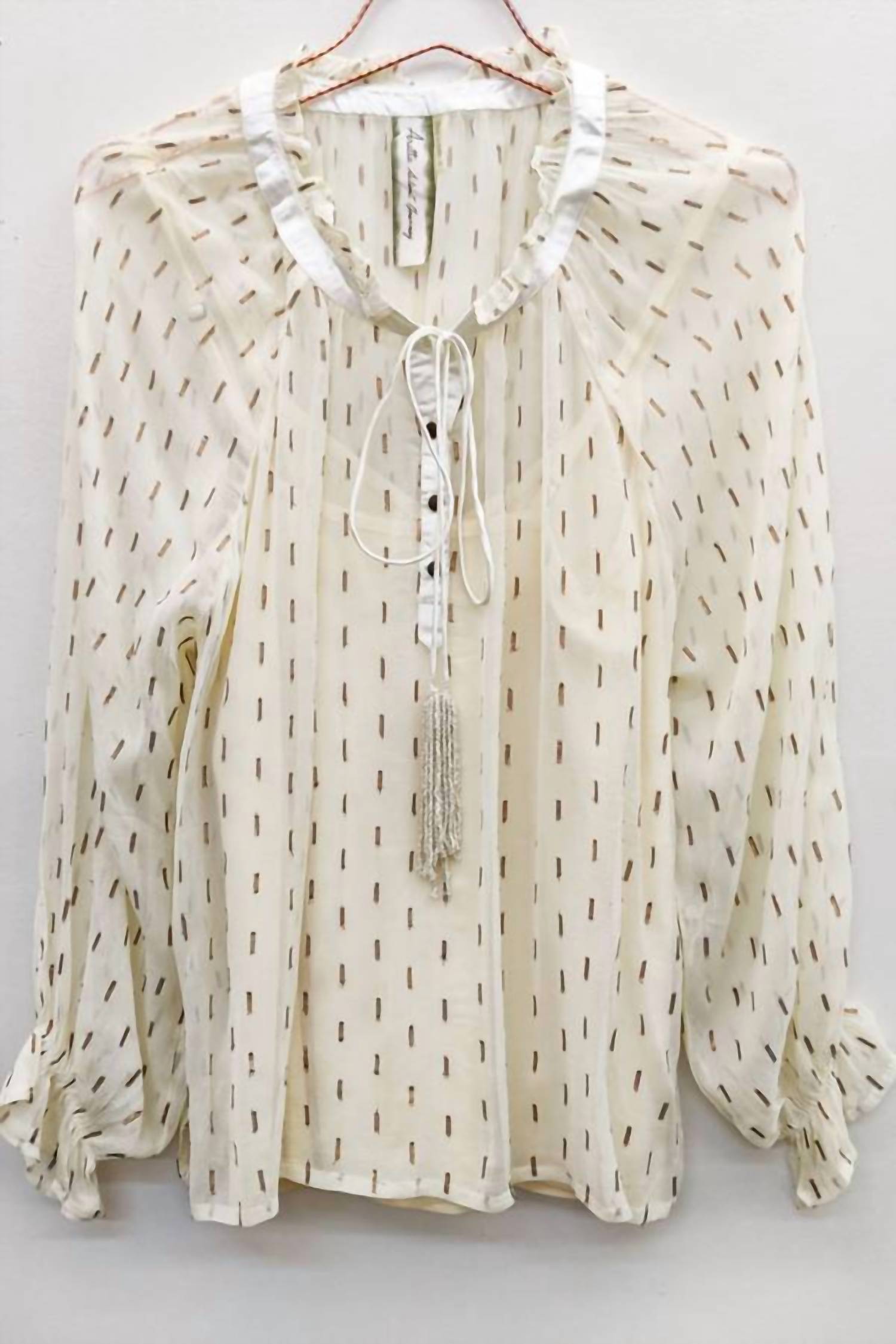 Aratta Maven Chiffon Blouse With Cami in ivory 1 - women's blouse - view 20