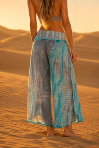 Malibutique - High Waters Wide Leg Crop Pants