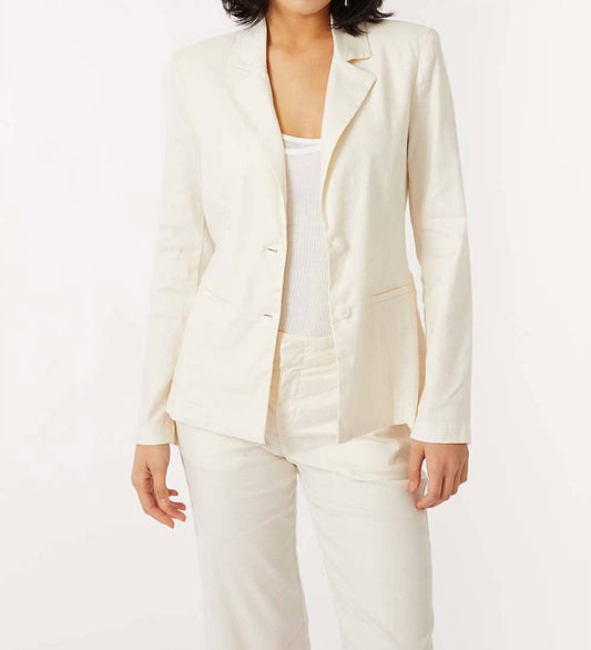 Level99 - Lara Stretch Linen Blazer