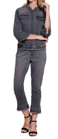 Multiples - Embellished Denim Jacket