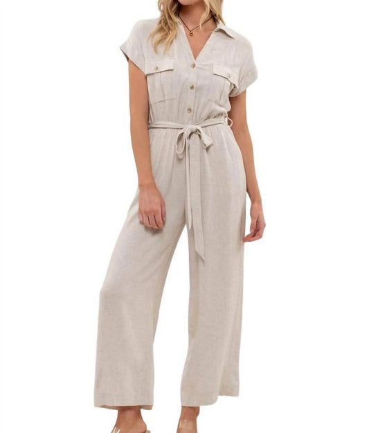 Blu Pepper - Melanie Wide Leg Jumpsuit