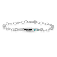 Jessica Elliot - Women's Colorful Words Enamel Bracelets - Dream