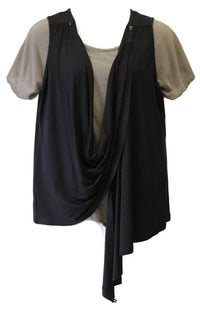 Parsley & Sage - Women's Convertible Button Vest