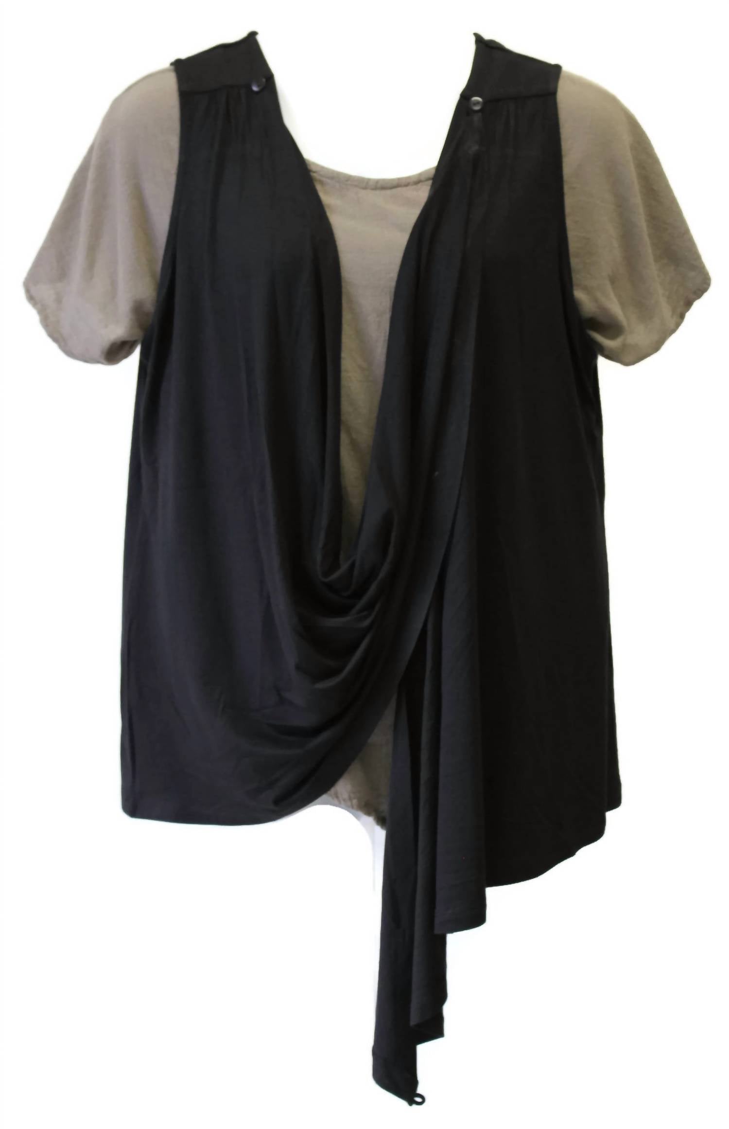 Parsley & Sage - Women's Convertible Button Vest