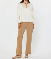 Current Air - Long Sleeve Pleated Blouse