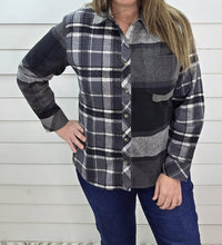 Keren Hart - Plaid Contrast Flannel Shirt