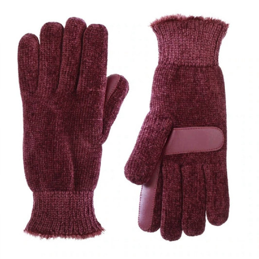 Women’s Lined Chenille Gloves