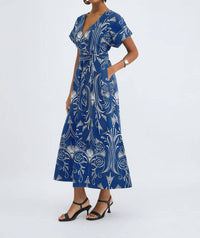 Beyond By Vera - Sailor V-neck Dress