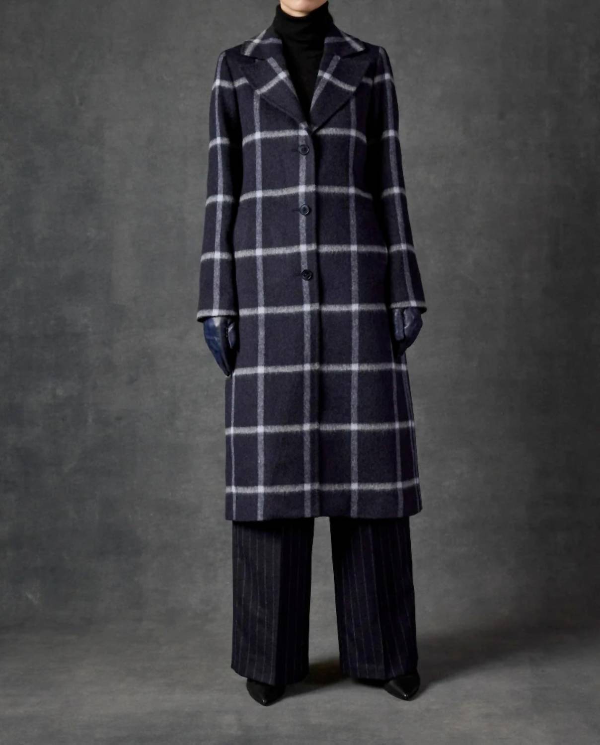 Triona - Erin Belted Long Coat