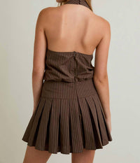 Le Lis - Mad Love Halter Neck Mini Dress