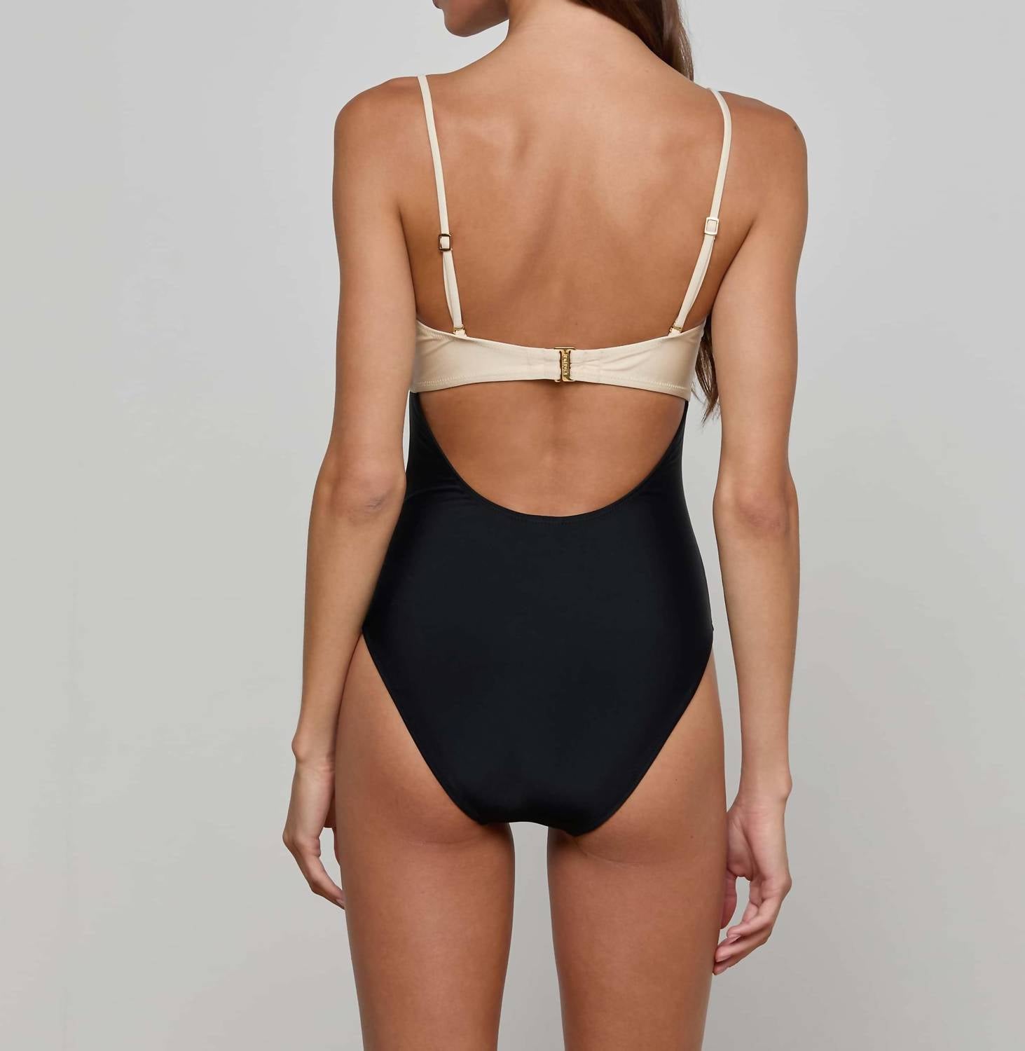 L'Agence - Resort-ready Bandeau One-piece Swimsuit