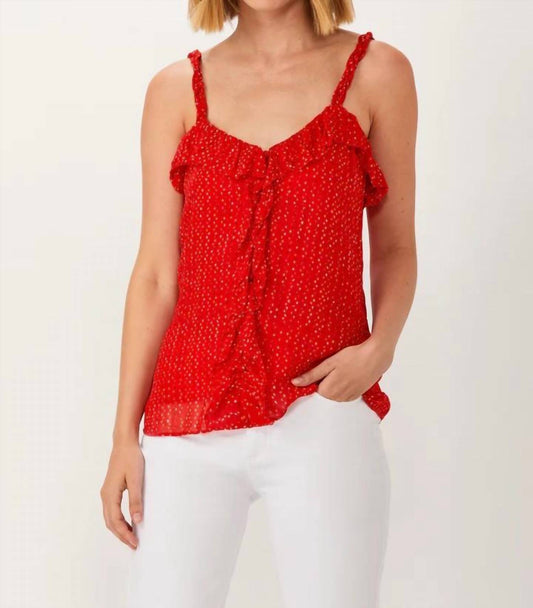 Ecru - Zendaya Ruffle Top