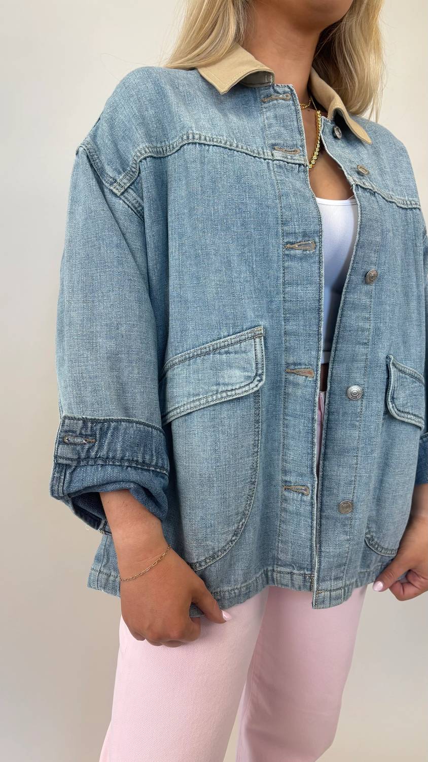 Free People - Women's Lemon Denim Jacket