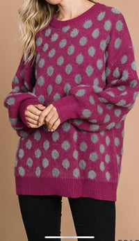 Cotton Bleu - Warm Cozy Pullover Sweater Top