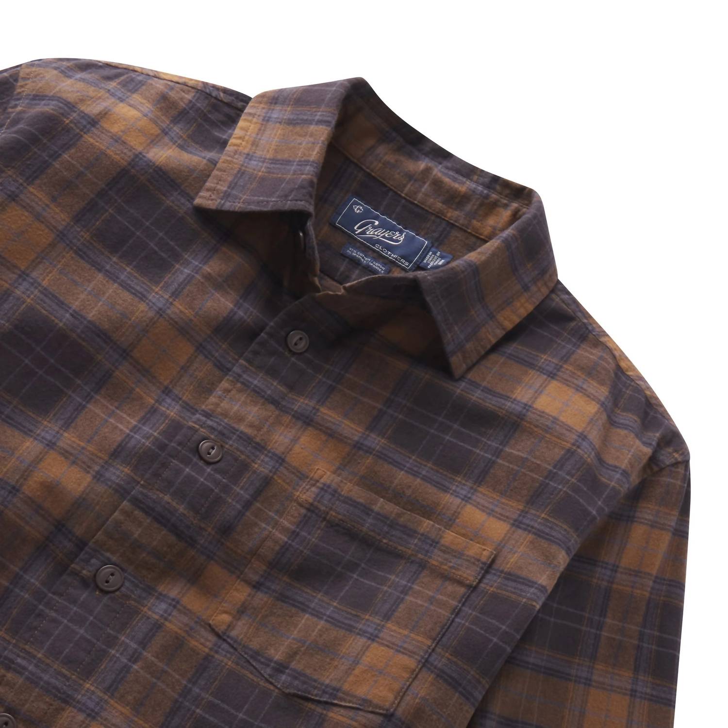 Grayers - Cape Stretch Plain Weave Shirt