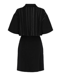 Salvatore Ferragamo - Women's Contrast Stitch Knit Dress