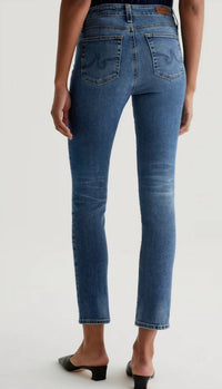 Ag Jeans - High Rise Slim Straight Jeans