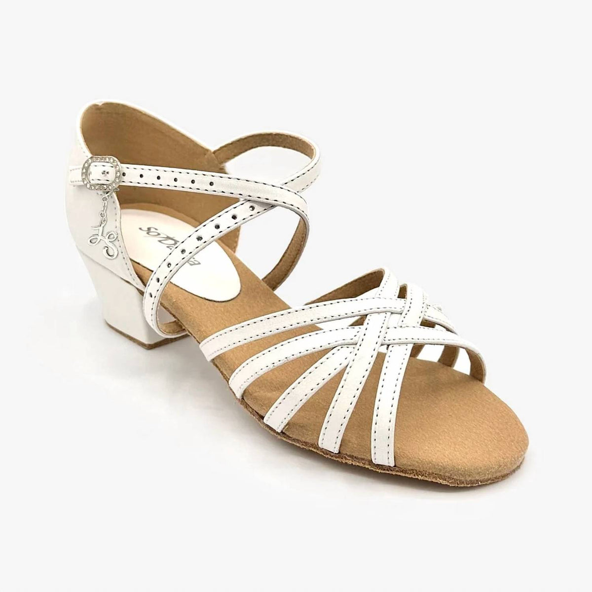 So Danca - Women's Lacy Schwimmer Mambo Open Toe Ballroom Shoe