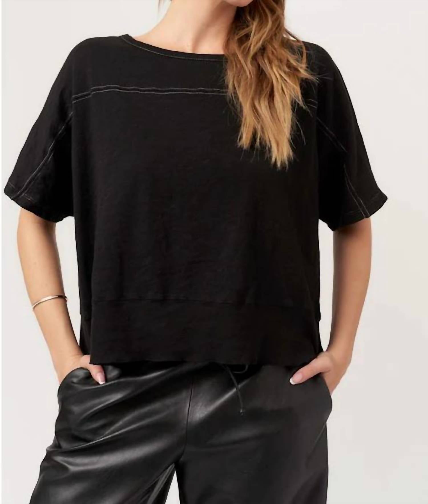 Project Social T - Jae Seamed Elbow Sleeve Tee