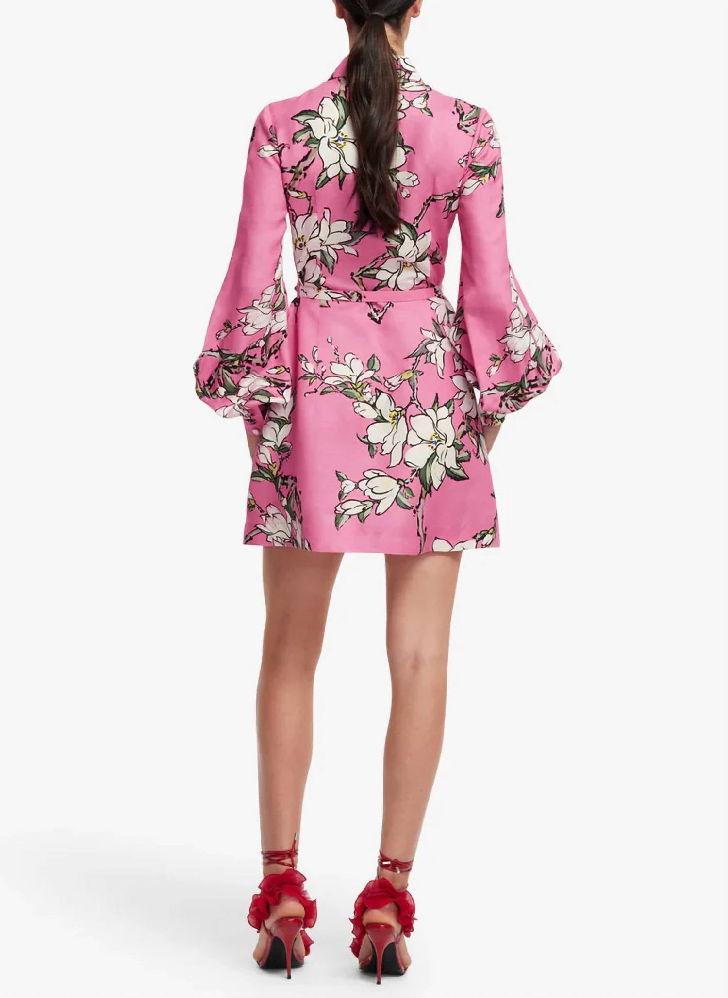 Leo Lin - Luminous Linen Mini Dress
