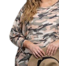 Crepas - Soft Knit Open Shoulder Top