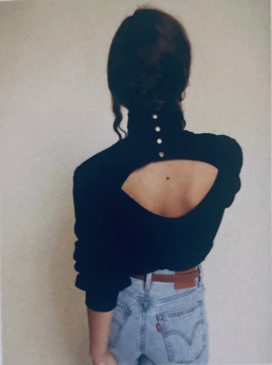 Nation Ltd - Riley Open Back Sweatshirt