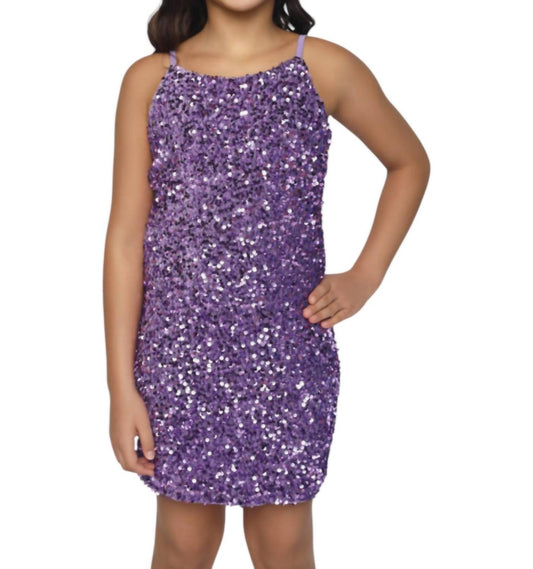 Mia - Girl's New York Sequin Party Dress