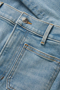 Veronica Beard - Beverly Patch-pocket Skinny Flare Jean