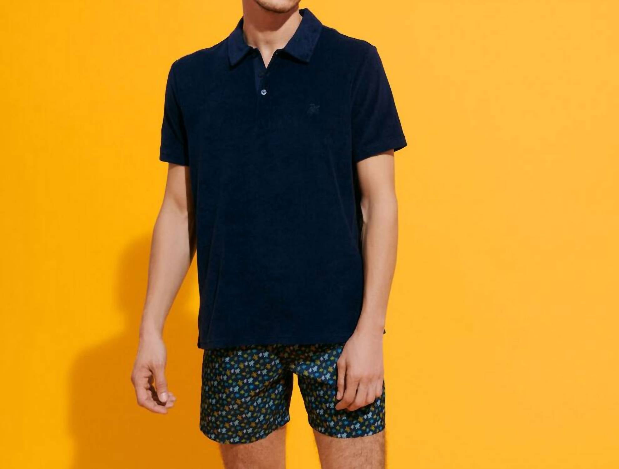Vilebrequin - Solid Terry Cloth Polo Shirt