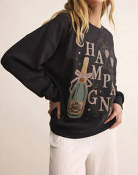 Z Supply - Celebrate Sunday Champagne Sweatshirt
