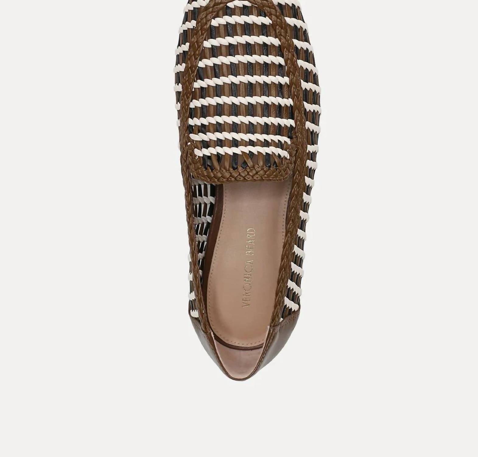 Veronica Beard - Women's Prilla Woven Leather Loafer