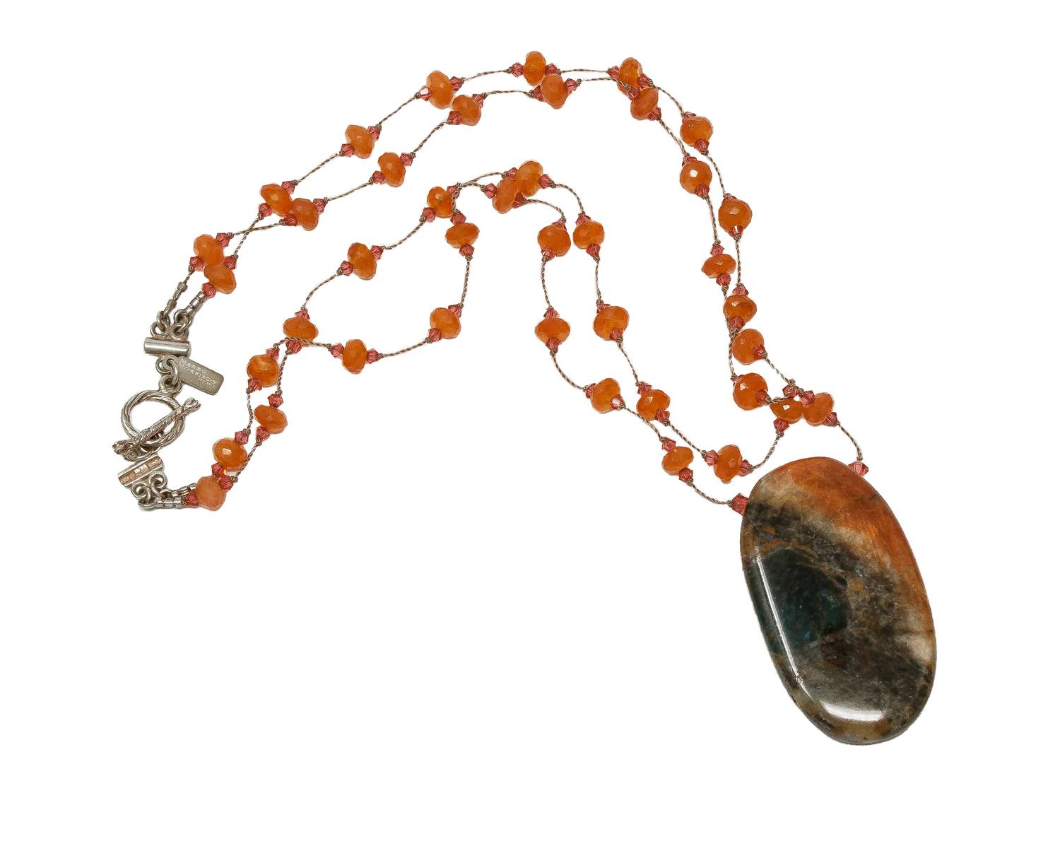 Margo Morrison - Women's Faceted Carnelian Apetite Necklace