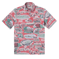 Reyn Spooner - Men's University Of Wisconsin Scenic Shirt