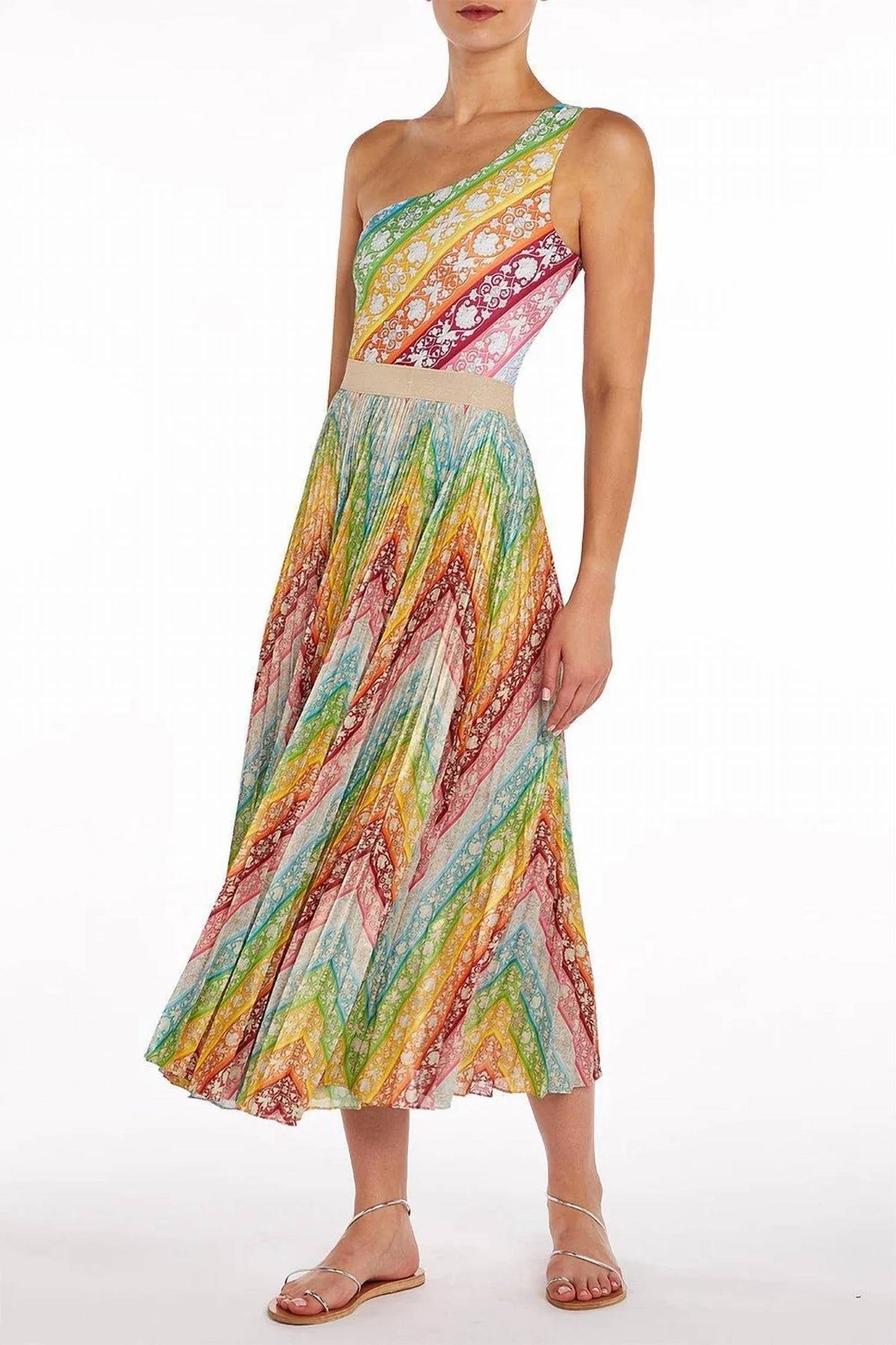 Mary Katrantzou - Uni Midi Skirt