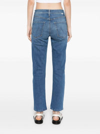 Mother - Mid Rise Ankle Straight-leg Jean