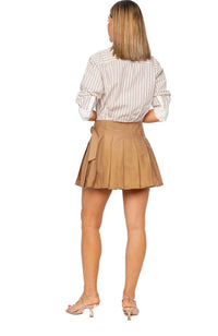 Simkhai - Frankie Combo Striped Shirt Mini Dress